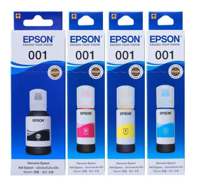 Epson 001 Black Pigment Ink Bottle (127ml)